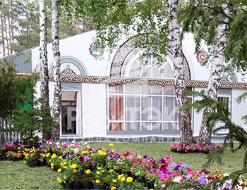 Оригинальные павильоны в Новосибирске